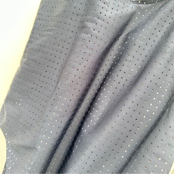 Fabletics Valentina black mesh one piece swimsuit Sz S - Picture 3 of 7